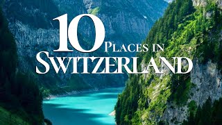 10 Most Beautiful Towns to Visit in Switzerland 4k🇨🇭  Switzerland 2025 [upl. by Janeen]