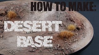 How to Make A Desert Base [upl. by Yrojram]