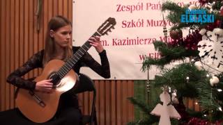 Wśród nocnej ciszy  Aleksandra Cieślak gitara [upl. by Dukie]