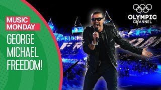 George Michael  Freedom  LIVE London2012 Closing Ceremony  Music Monday [upl. by Nehpets]