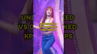 Underworked vs overworked kpop groups  remy labz vlog short kpop kpopidols idols trending [upl. by Muhcan12]