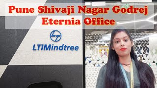 Ltimindtree Godrej Eternia Shivaji Nagar Pune Office Tour😍  My Office ❤️  Jharkhandi Mulgi 🥰 [upl. by Ihsir]