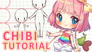 【Tutorial】How to draw Chibis Clip Studio Paint [upl. by Mail]