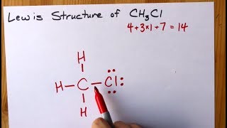 How to Draw the Lewis Structure of CH3Cl chloromethane [upl. by Eiramnerual44]