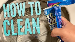 HOW TO CLEAN YOUR WASHING MACHINE [upl. by Irelav]