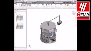 EPLAN Engineering Configuration  Generierung Mechanik [upl. by Ulphia]