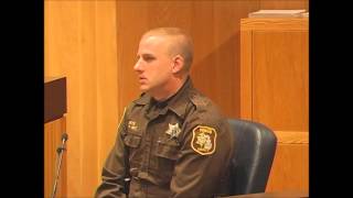 Cross Examination of Officer in Murder Case [upl. by Teuton]