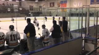 Hyperlapse of Olmsted Falls hockey vs Orange [upl. by Akalam48]