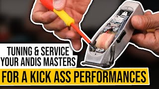 Andis Masters Hair Clippers Tuning Service And Repair For A Kick Ass Performance [upl. by Elhsa]