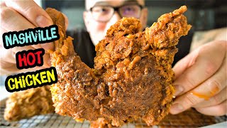 NASHVILLE HOT CHICKEN Recipe [upl. by Lettie]