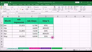 How to remove errors in excel formula amp replace with blank value Remove VALUE errors [upl. by Im]