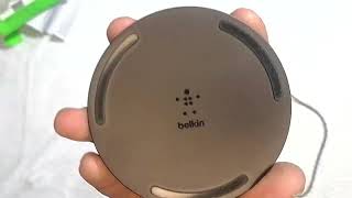 Belkin  Wireless Charging Pad 10W  Apple amp Samsung Devices  Easy to use  Fast Charging [upl. by Aihceyt612]