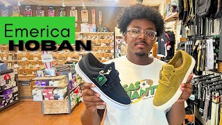 Emerica Hoban Skate Shoe Review [upl. by Ardnosac]