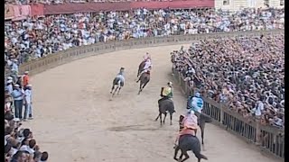 Palio di Siena Horse Race Italy 16th August 2007 [upl. by Flemings585]