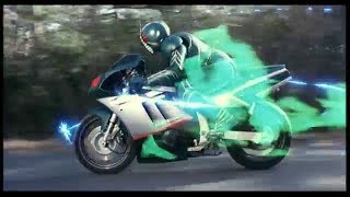 All Showa Kamen Rider Henshin Bike Scene [upl. by Moguel]