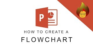 How to Create a Flowchart  POWERPOINT [upl. by Aicen]