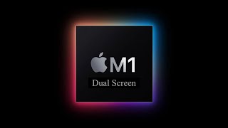 M1 MacBook Dual Screen with clamshell mode [upl. by Aitak]