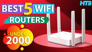 Top 5 Best WiFi Router Under 2000 in 2024 📡 Best Budget Dual Band WiFi Router Under 2000 in India [upl. by Adila]