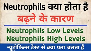 High Neutrophils Count in Blood Test  Neutrophils Explain in hindi  Neutrophils Low Levels amp Price [upl. by Earvin]