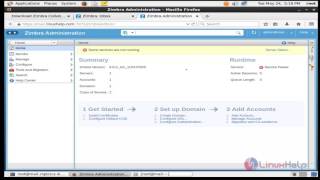 How to install and configure Zimbra mail server [upl. by Arraeis91]