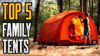 TOP 5 BEST FAMILY CAMPING TENTS 2020 [upl. by Hayton225]