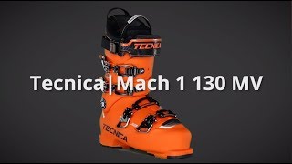 2019 Tecnica Mach 1 130 MV Mens Boot Overview by SkisDotCom [upl. by Dlorah]