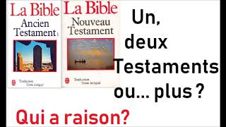 LA BIBLE cest UN DEUX TROIS TESTAMENTS OU PLUS  Eric Ruiz [upl. by Esiole366]