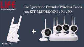 LIFE Videosorveglianza  Come collegare un EXTENDER Wireless al KIT NVR  Telecamere WIFI [upl. by Galatia]