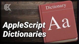 AppleScript Tutorial  Dictionaries [upl. by Moreville232]