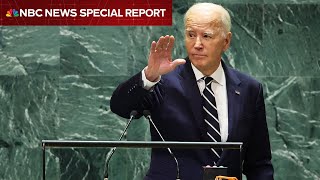 FULL SPEECH Watch Joe Bidens final address to United Nations General Assembly [upl. by Eastlake]