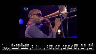 Trombone Shorty  Backatown Transcription [upl. by Gahan]