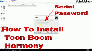 Cara install Toon Boom Harmony 150 Premium Lengkap step by stepTutorial Jinan [upl. by Airoled]