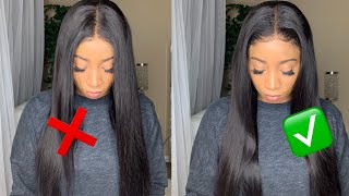 How To Make Your Closure Wig Look Like A Frontal  Affordable AliExpress Hair Cynosure Hair [upl. by Etireugram]