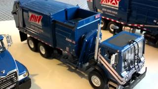 Allied Waste Garbage Truck Collection First Gear [upl. by Glick417]