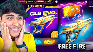 G18 EVOLUTIVA GRATIS😨🤑 COMPRE la nueva MEMBRESIA en FREE FIRE [upl. by Ennaed]