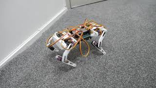 ESP32 Small robot dog quadruped robot [upl. by Ron]