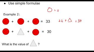 Year 6 Maths Algebra for SATs guide How to do Algebra [upl. by Silda630]