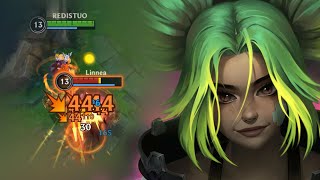 ZERI vs JINX DRAGON LANE GAMEPLAY  SEASON 8 [upl. by Anavoig888]