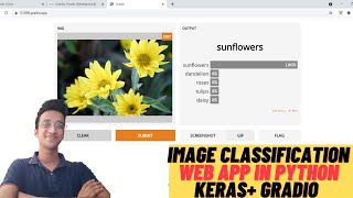 Image Classification Web App in Python Keras Gradio [upl. by Akirej]