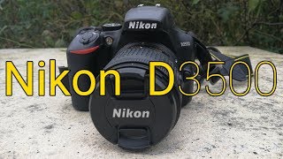 NIKON D3500  Il test di Foto News [upl. by Ayinat]