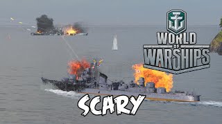 World of Warships  Scary [upl. by Eillom]