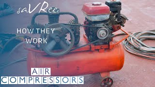 How Air Compressors Work Piston Design [upl. by Mlehliw389]