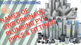 Everything You Need to Know Names of SWR Drainage PVC SDP and Pipes Fittings Revealed [upl. by Anital]