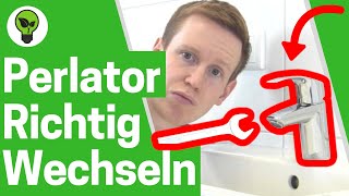 Perlator Wechseln Wasserhahn ✅ ULTIMATIVE ANLEITUNG Wie Strahlregler Sieb amp Mischdüse Austauschen [upl. by Tsenrae324]