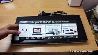 Samsung Bluray player BDD5100 unboxing [upl. by Atsahc204]