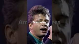 Amante del Amor  Luis Miguel musicmadridoficial sevilla1992 [upl. by Adala]