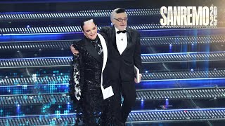 Sanremo 2025  Nino Frassica la vera biografia di Cristiano Malgioglio [upl. by Beaufort]