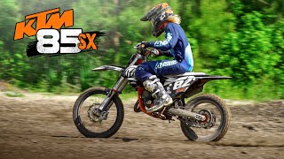 KTM 85 SX  RAW Sound [upl. by Innej102]