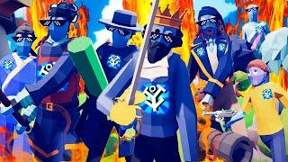 LA MEJOR FACCION  EL EQUIPO TOTY23DIEZ  TOTALLY ACCURATE BATTLE SIMULATOR [upl. by Ttirrej562]