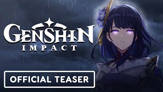 Genshin Impact  Official Raiden Shogun Teaser Trailer [upl. by Sivle]